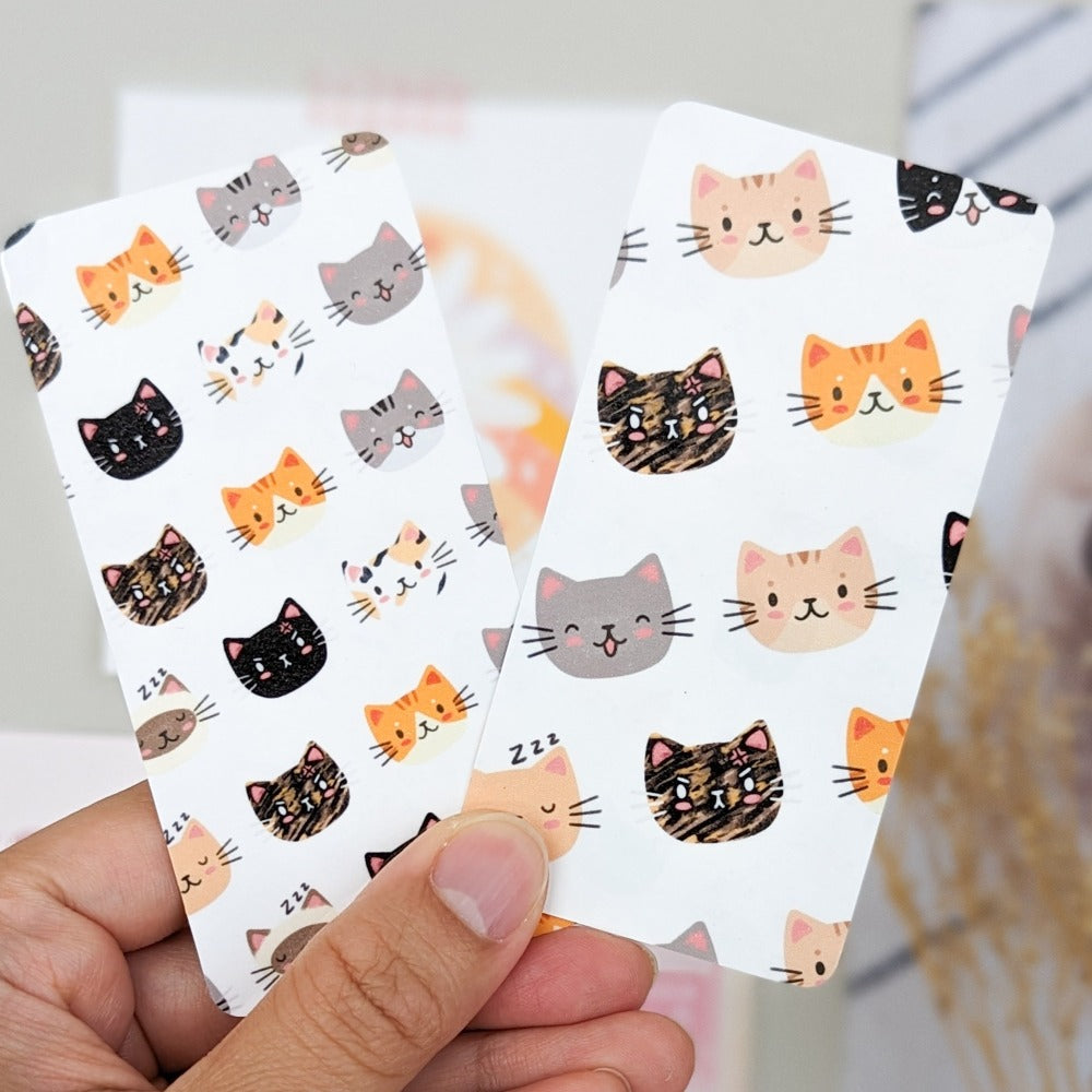 CATTITUDE EXPRESSIONS WASHI CARD