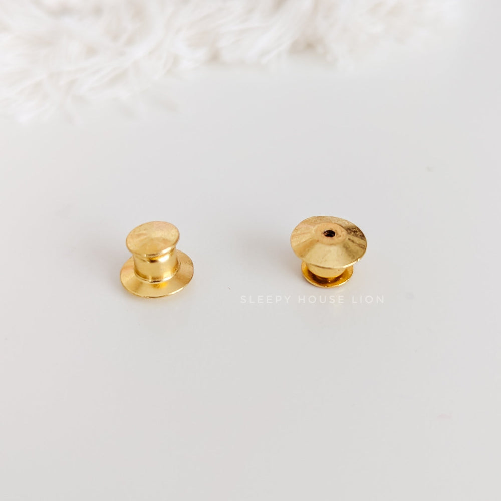 locking pin backs for enamel pins