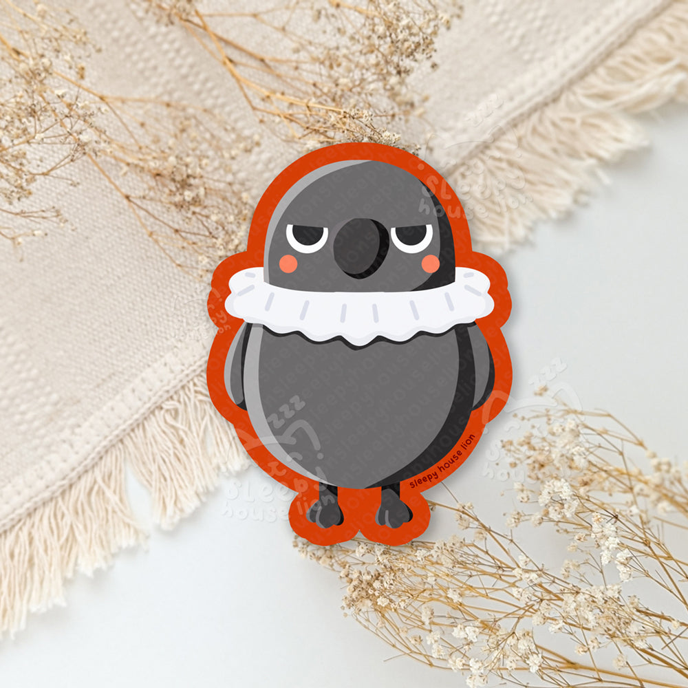 love and deepspace grumpy crow emoji sylus