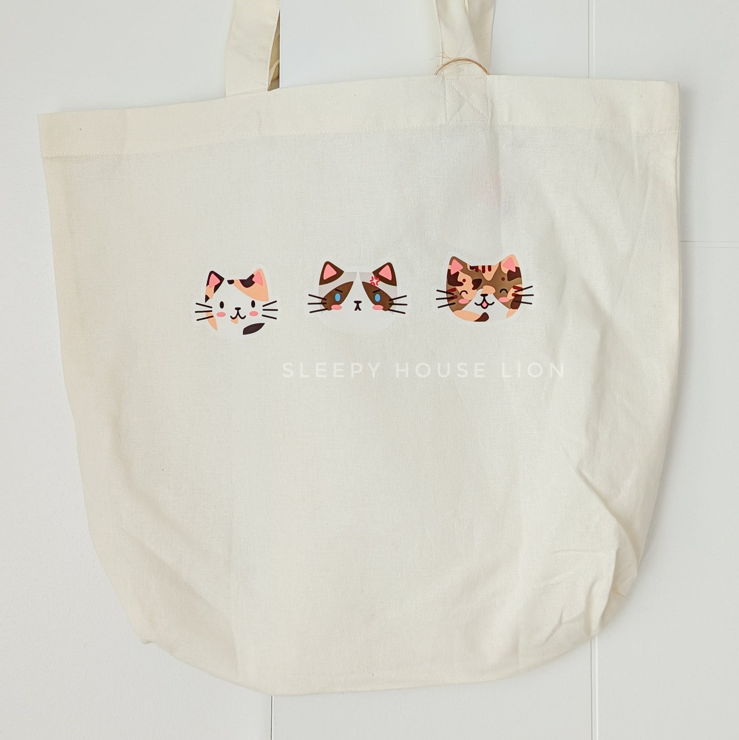 KITTY EXPRESSIONS COTTON TOTEBAG