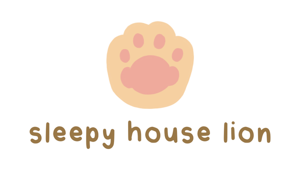 Sleepy House Lion