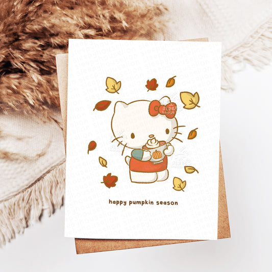 Happy Pumpkin Season Greeting Card