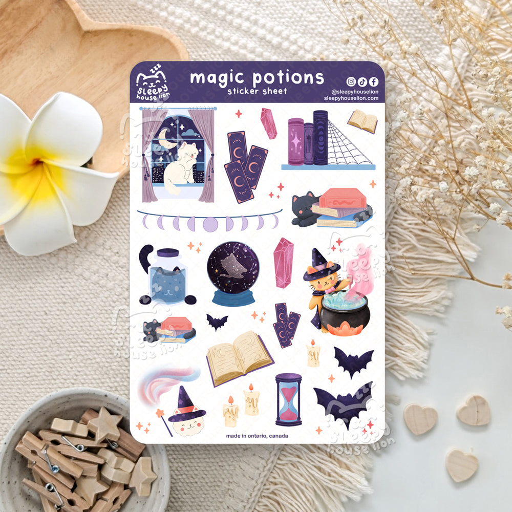 Cats and Potions Making Ingredients