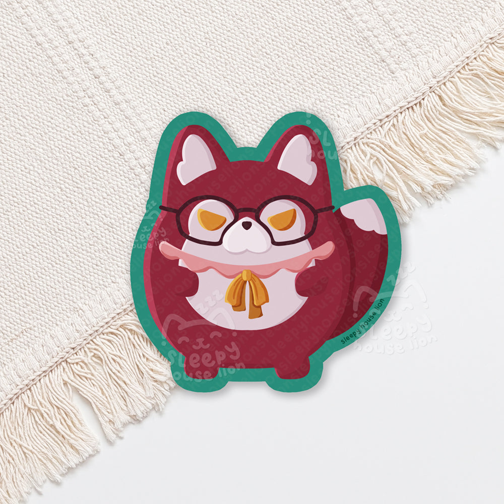 Bowan Wolf Vinyl Sticker
